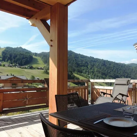 Шале Chaleureux 4* Aux Gets, 3 Niveaux, 6 Pers., Terrasse, Poele A Bois, Wifi - Fr-1-598-10